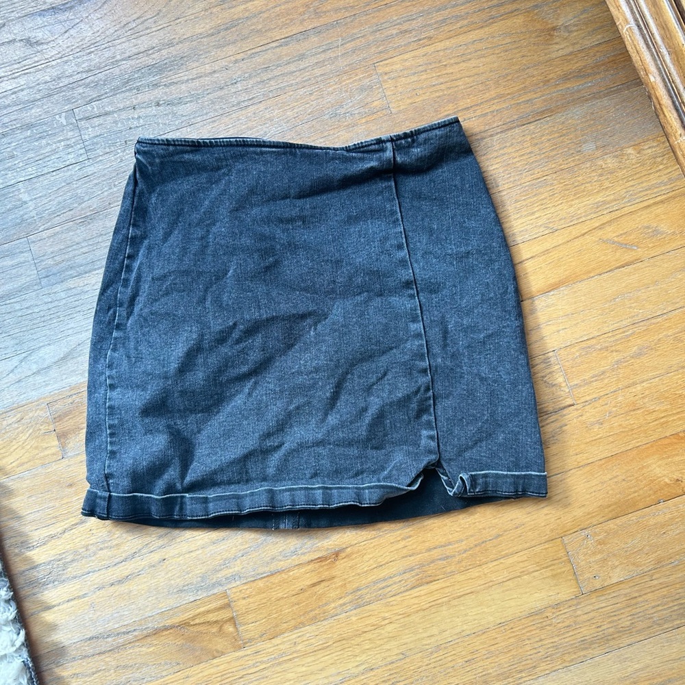 Wild Fable Dark Grey Mini Skirt